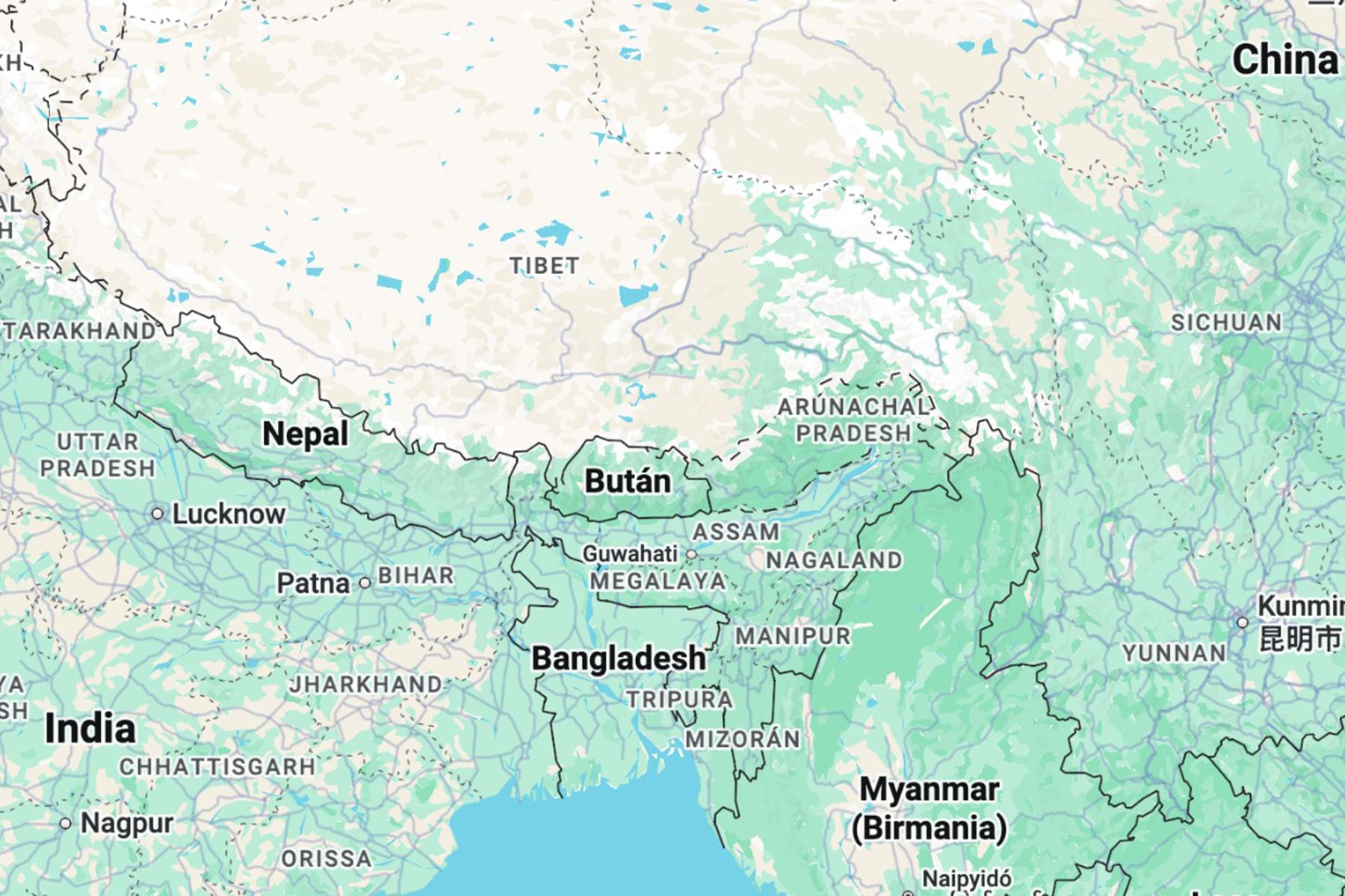 China: Terremoto de magnitud 7 sacude la región de Tíbet