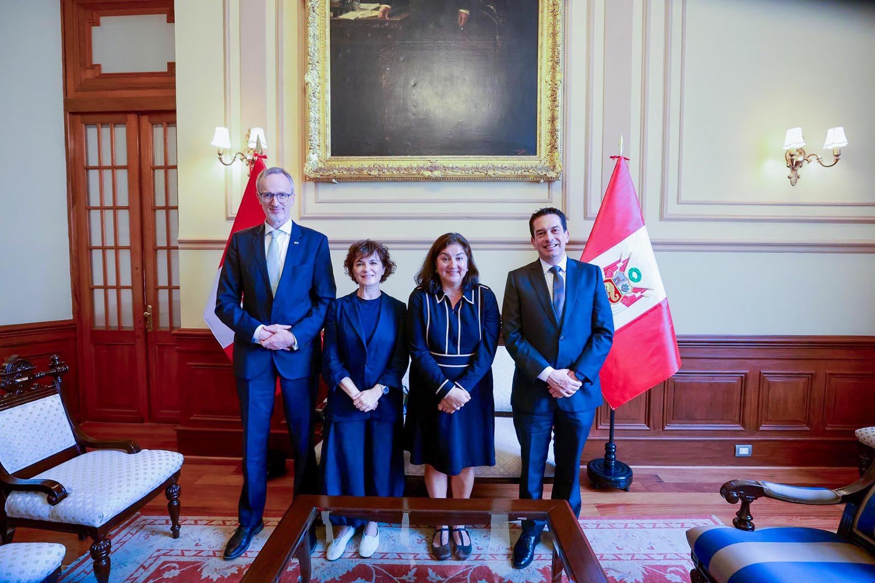 Congreso: Miguel Torres se reúne con coordinadora residente de Naciones Unidas