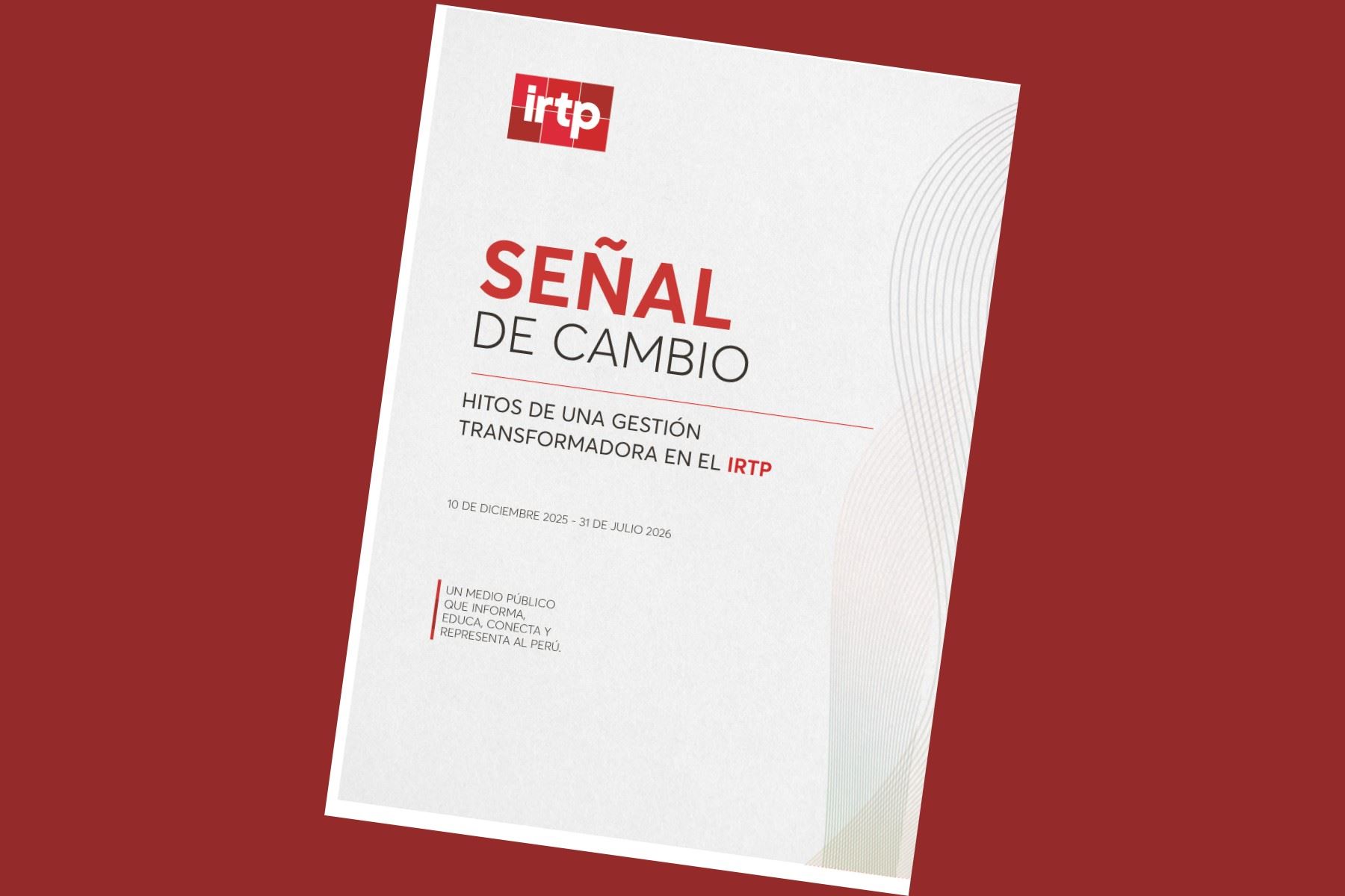 Televisión pública: comentario a «Señal de cambio» del IRTP