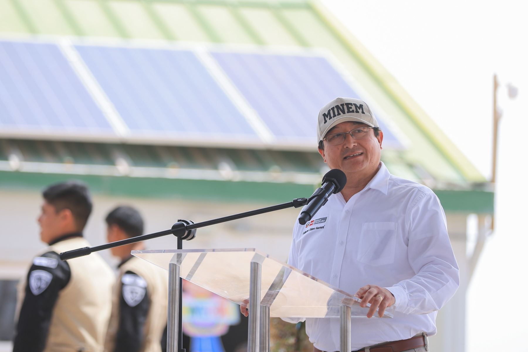 Presidenta Keiko Fujimori inaugura un proyecto de electrificación rural en las Pampas de Clemesí, provincia de Mariscal Nieto, región Moquegua.Foto: ANDINA/Prensa Presidencia