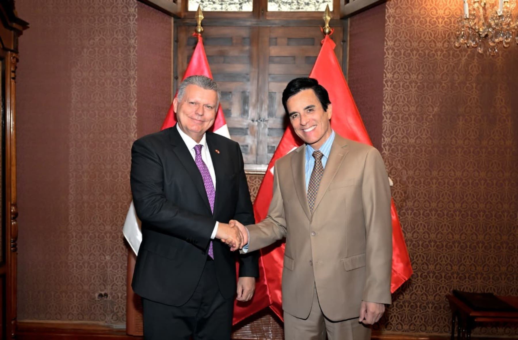 Perú y Suiza reafirman su compromiso de promover oportunidades de comercio e inversión
