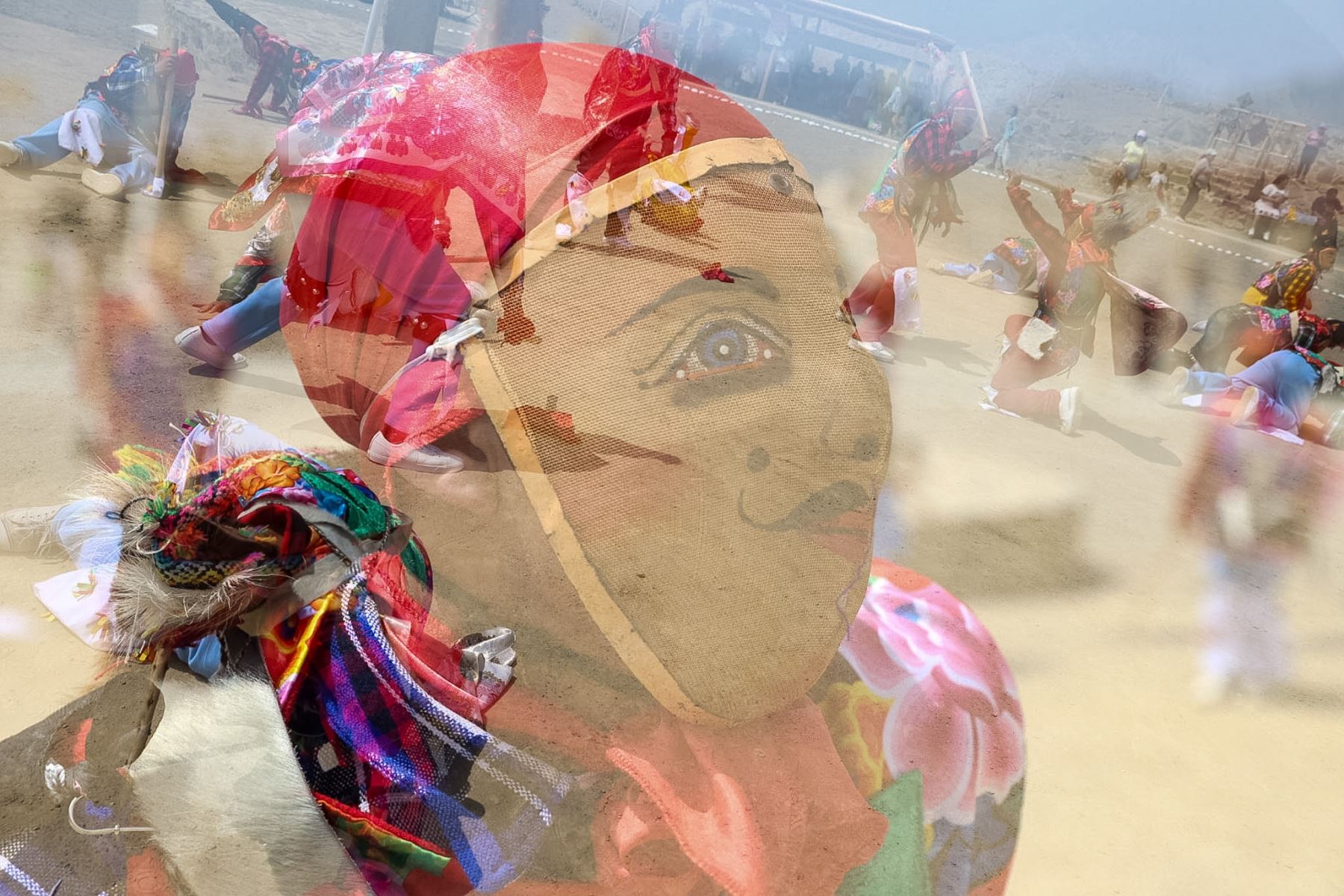 La Huaconada de Mito formó parte del festival cultural Runa Raymi, celebrado en la Ciudad Sagrada de Caral. Esta danza ritual, originaria de Junín, se caracteriza por el uso de máscaras y la representación de la autoridad tradicional de la comunidad. Fue reconocida por la Unesco como Patrimonio Cultural Inmaterial de la Humanidad en 2010. Foto: ANDINA/Luis Iparraguirre.