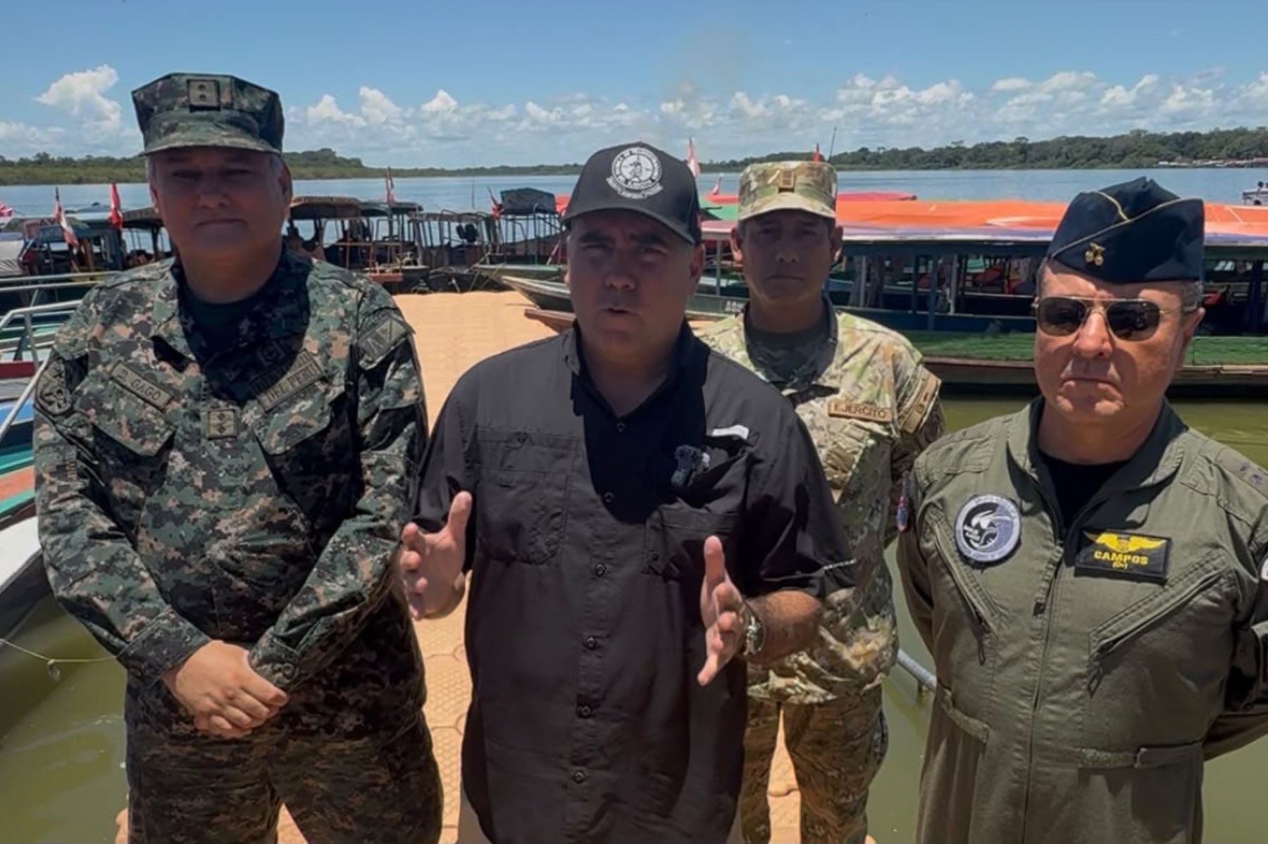 Ministro Belaunde: Fuerzas Armadas están listas para llegada del papa León XIV a Pucallpa