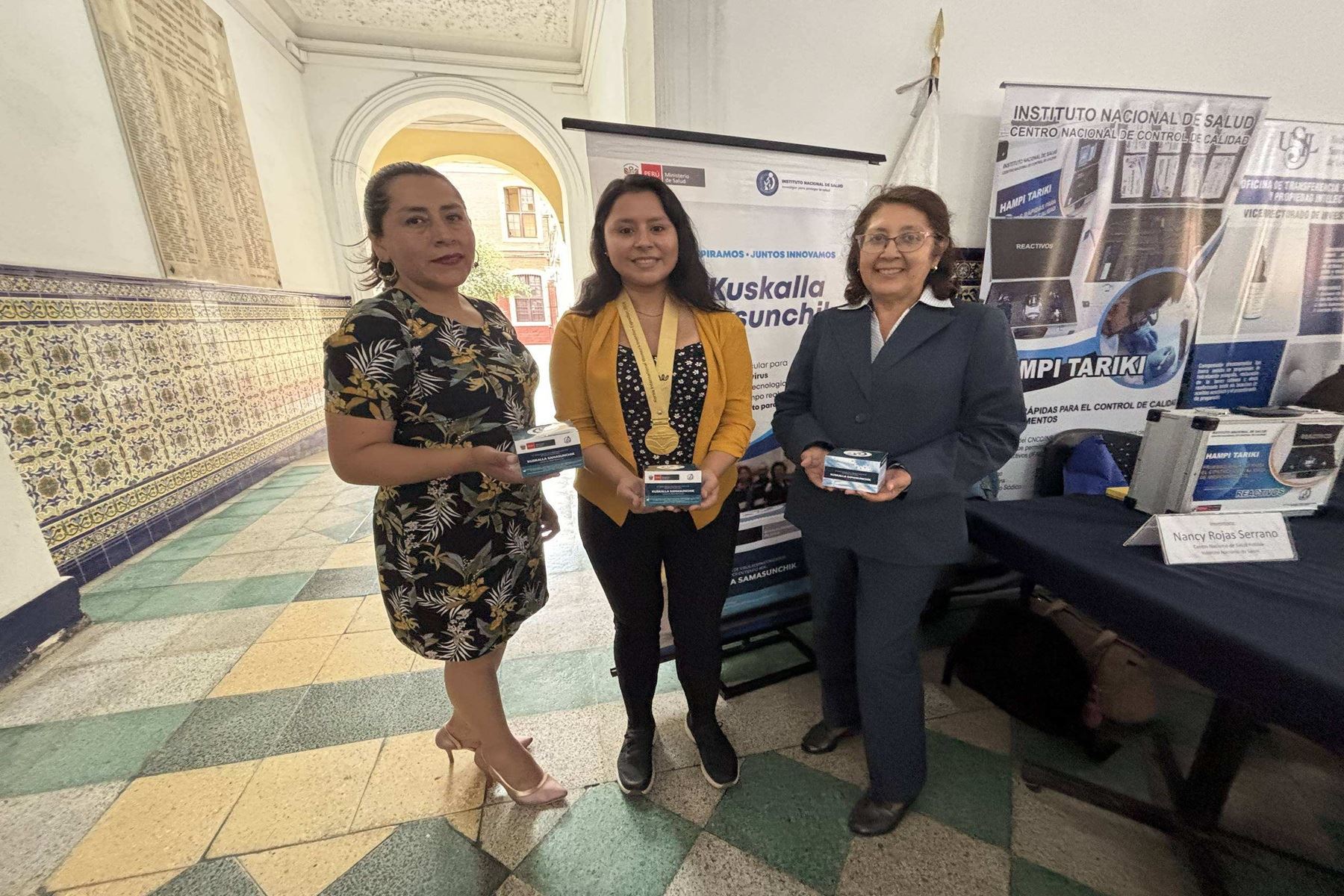 Kit para el diagnóstico molecular de 18 virus respiratorios hecho en Perú triunfa en Corea