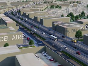 La obra contempla la construcción de tres viaductos y la intervención de 3.7 kilómetros en la avenida Canadá. ⁠Beneficiará a más de un millón de habitantes. Imagen: MML