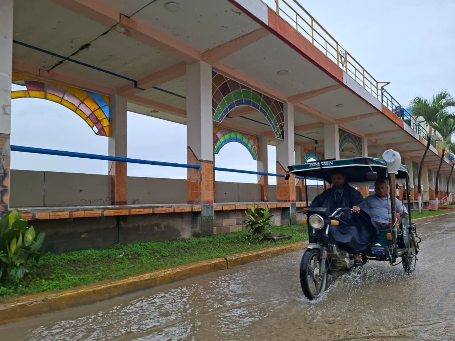 Tumbes: El Salto registró acumulado de lluvia de 102 litros por metro cuadrado en 24 horas