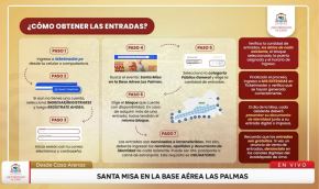 Las entradas digitales, gratuitas, estarán disponibles para el público en general los días 5, 6, 7 y 8 de noviembre vía Ticketmaster. Foto: 