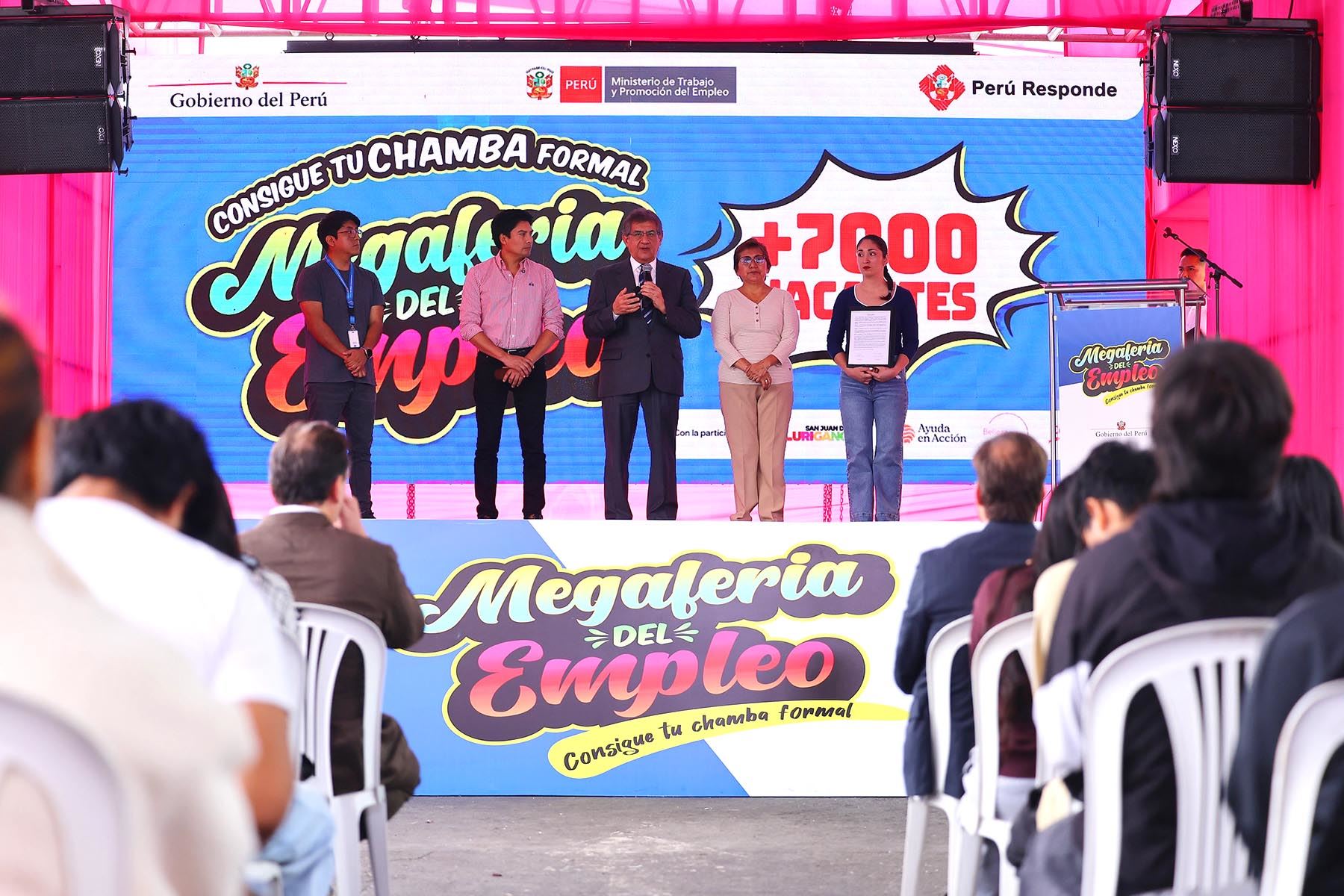 Megaferia del Empleo amplía a 8,000 las vacantes de trabajo en San Juan de Lurigancho