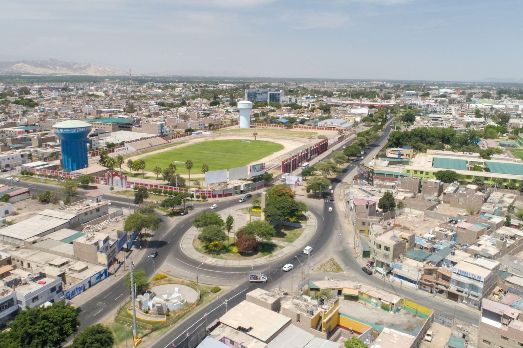 El estadio José Picasso Peratta será albergue temporal ante eventual desborde del río Ica
