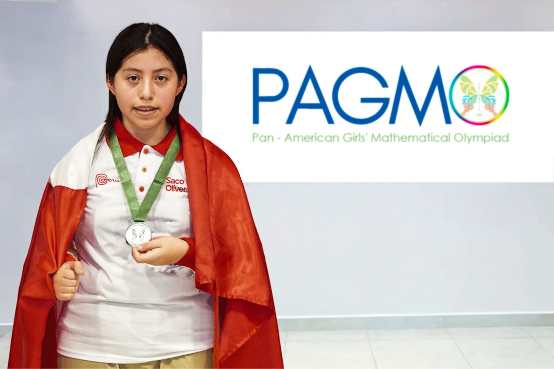 Escolar arequipeña de 14 años obtiene medalla de plata en Colombia