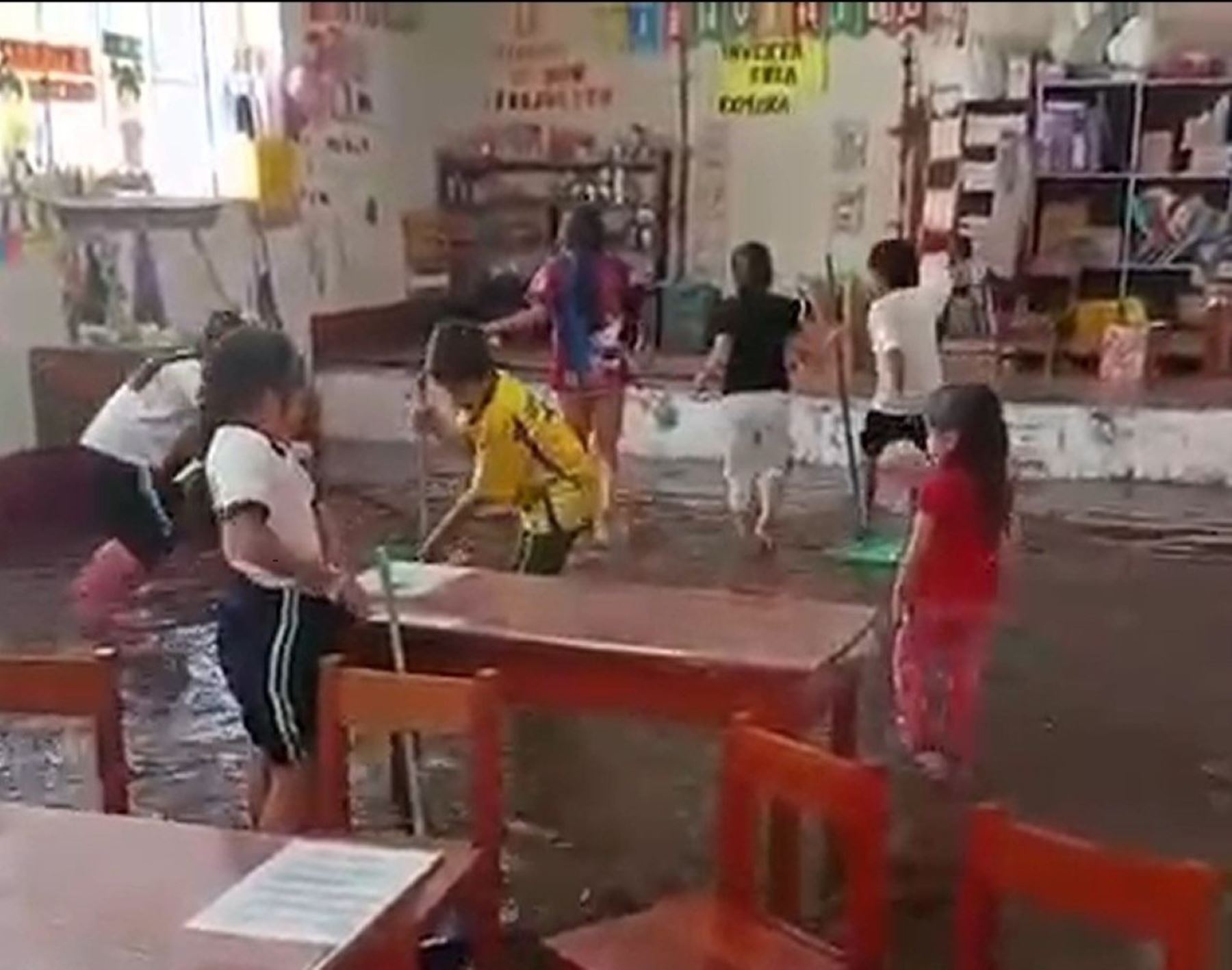 Amazonas: lluvias intensas causan daños en viviendas y colegio en provincia de Bongará