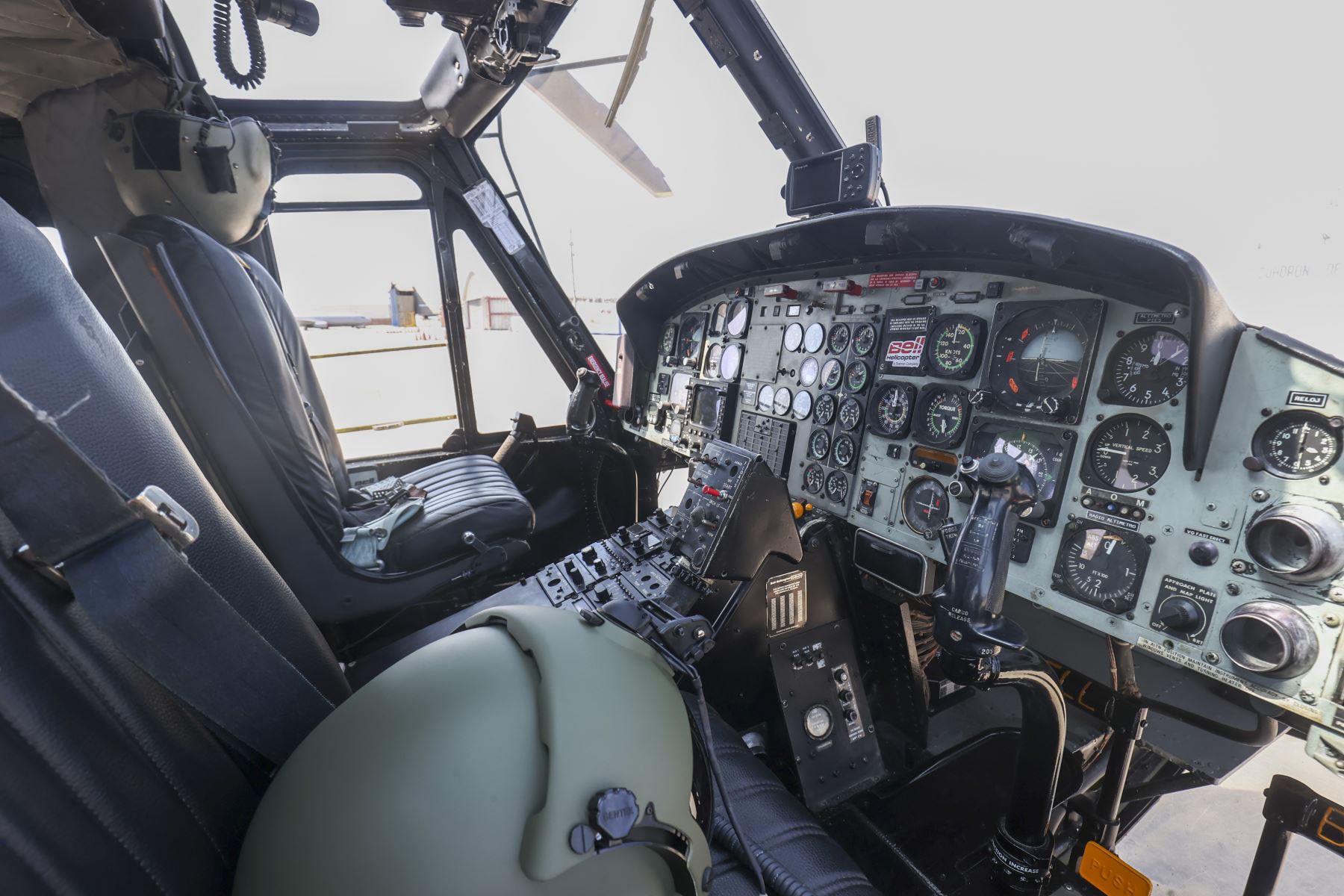 El helicóptero previsto para trasladar al papa León XIV cubrirá la ruta entre Chiclayo y Santa Cruz, en la región Cajamarca. Foto: ANDINA/ Juan Carlos Guzmán