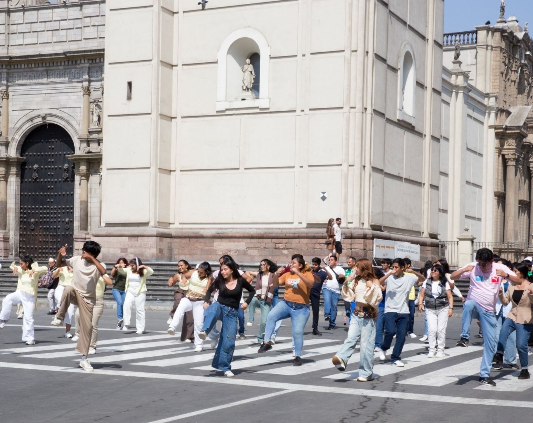 IRTP estrena video del primer flashmob en homenaje a la visita del papa León XIV