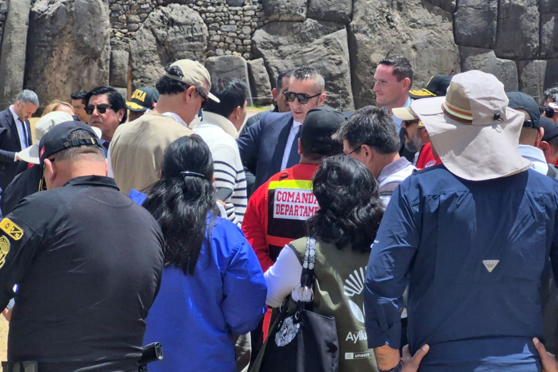 Autoridades multisectoriales estiman que más de 130,000 fieles se congregarán en Sacsayhuamán y más de 50,000 en la Plaza Mayor del Cusco durante la visita del papa León XIV. Foto: ANDINA/Difusión.
