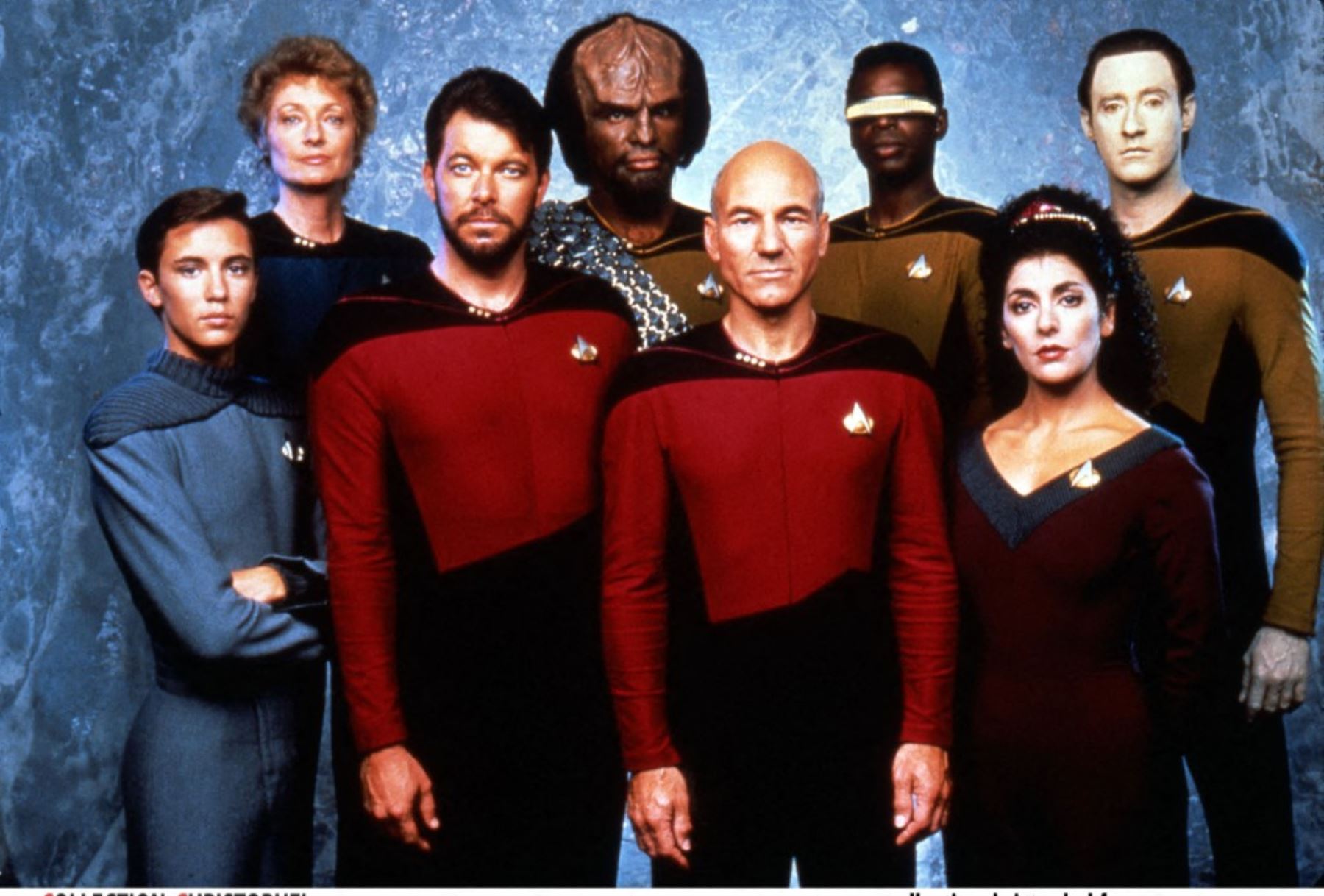 Patrick Stewart encabezó el elenco de "Viaje a las estrellas: La nueva generación", serie estrenada en 1987, en la que interpretó al capitán Jean-Luc Picard, comandante de la nave Enterprise. La producción se convirtió en una de las etapas más reconocidas de la franquicia de ciencia ficción. Foto: ANDINA/AFP.