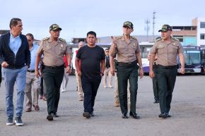 PNP refuerza la lucha contra la extorsión al transporte público. Foto: Mininter/Difusión