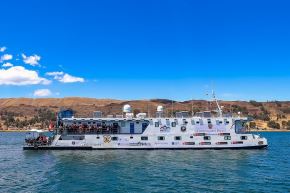 A bordo de la PIAS Lago Titicaca I, el Midis lleva servicios del Estado a diversas comunidades de la región Puno. Foto: Midis/Difusión