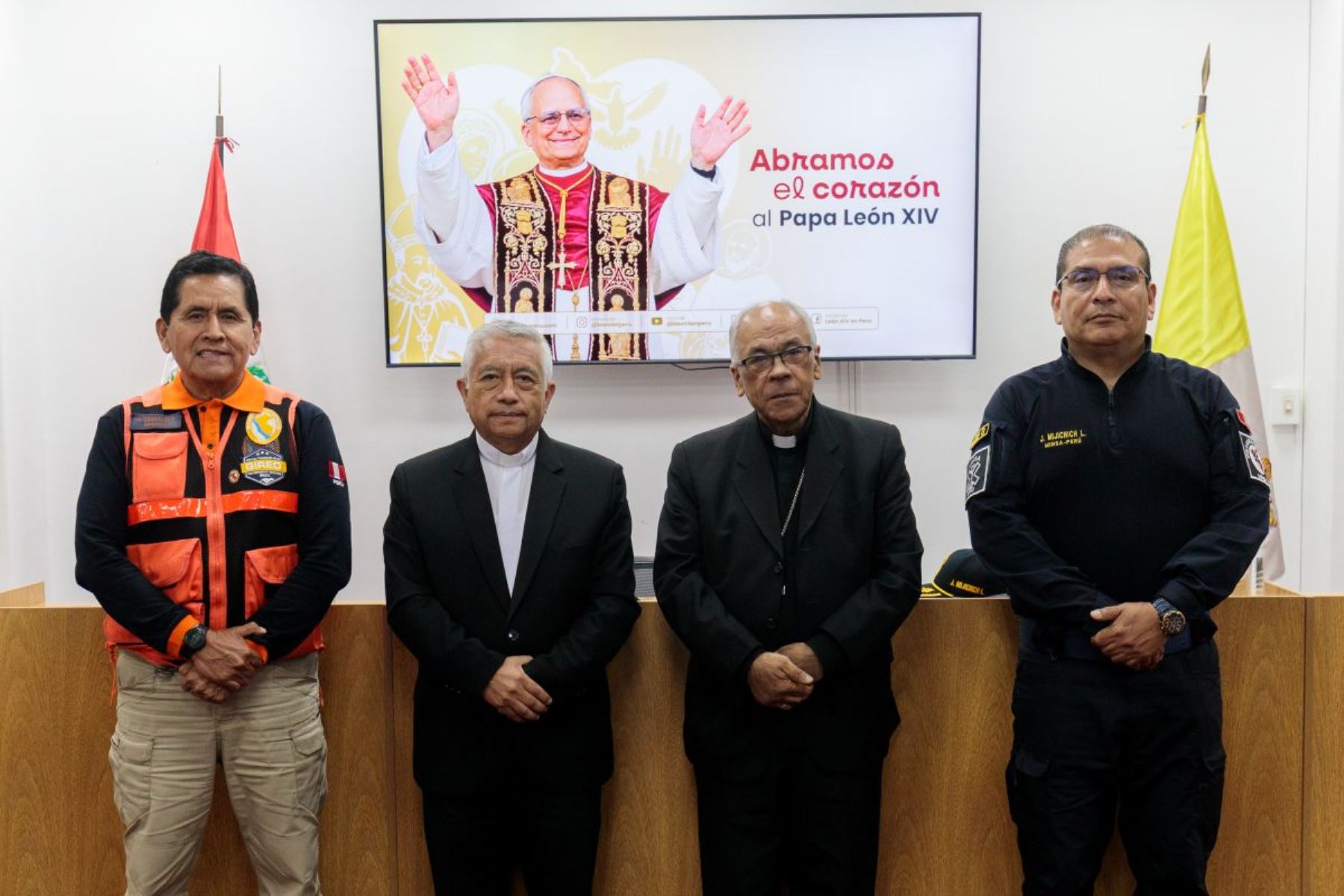 Papa León XIV en Perú: refuerzan coordinaciones para recibir a los fieles