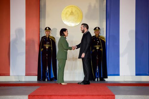 Presidenta Keiko Fujimori y Nayib Bukele sostienen encuentro para fortalecer las relaciones bilaterales