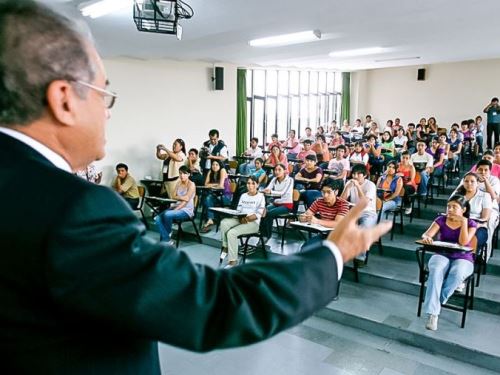 Docente de universidad San Marcos. Foto: Archivo/Andina