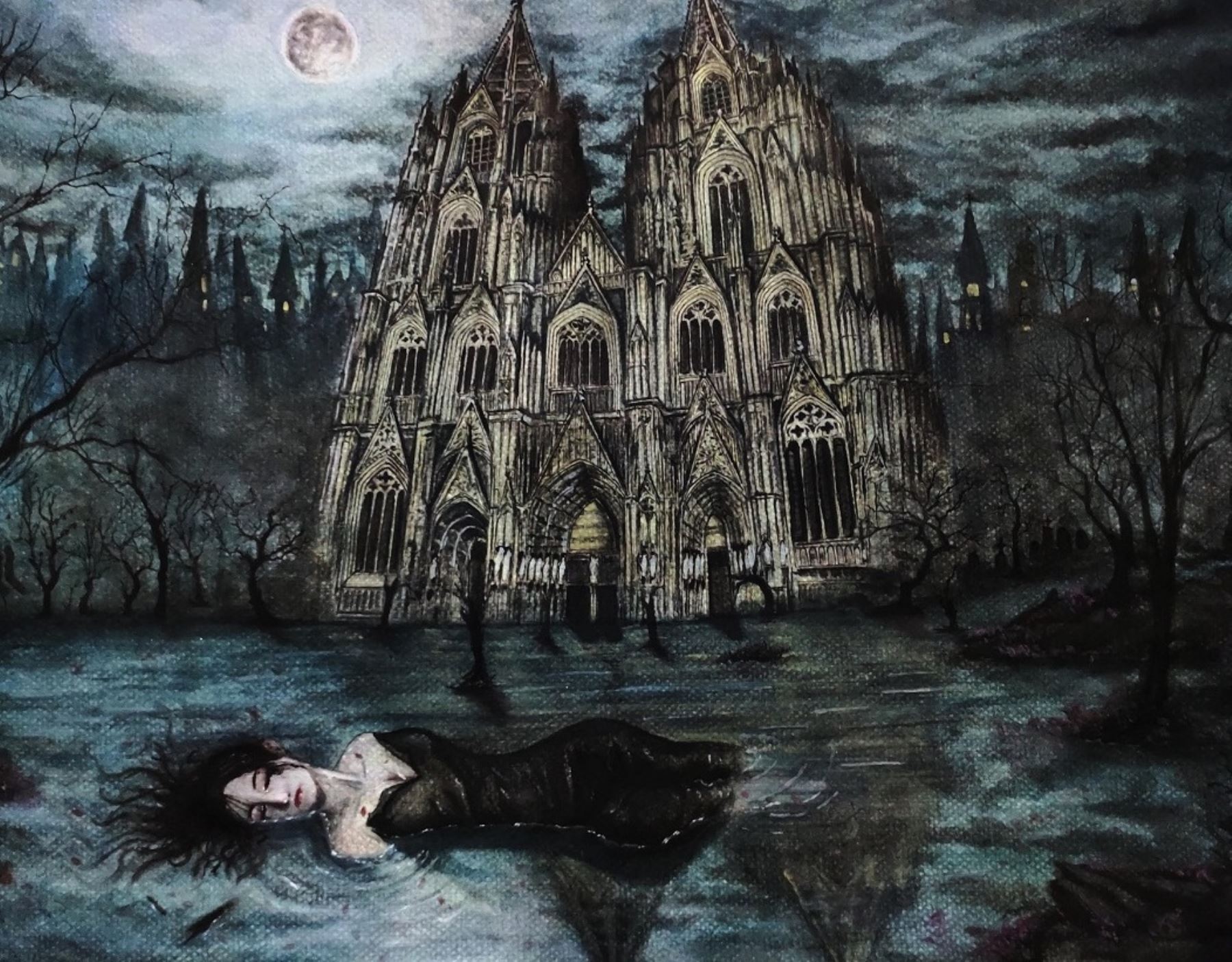 "Cartografía de las sombras" cierra con visita guiada en su imaginario gótico