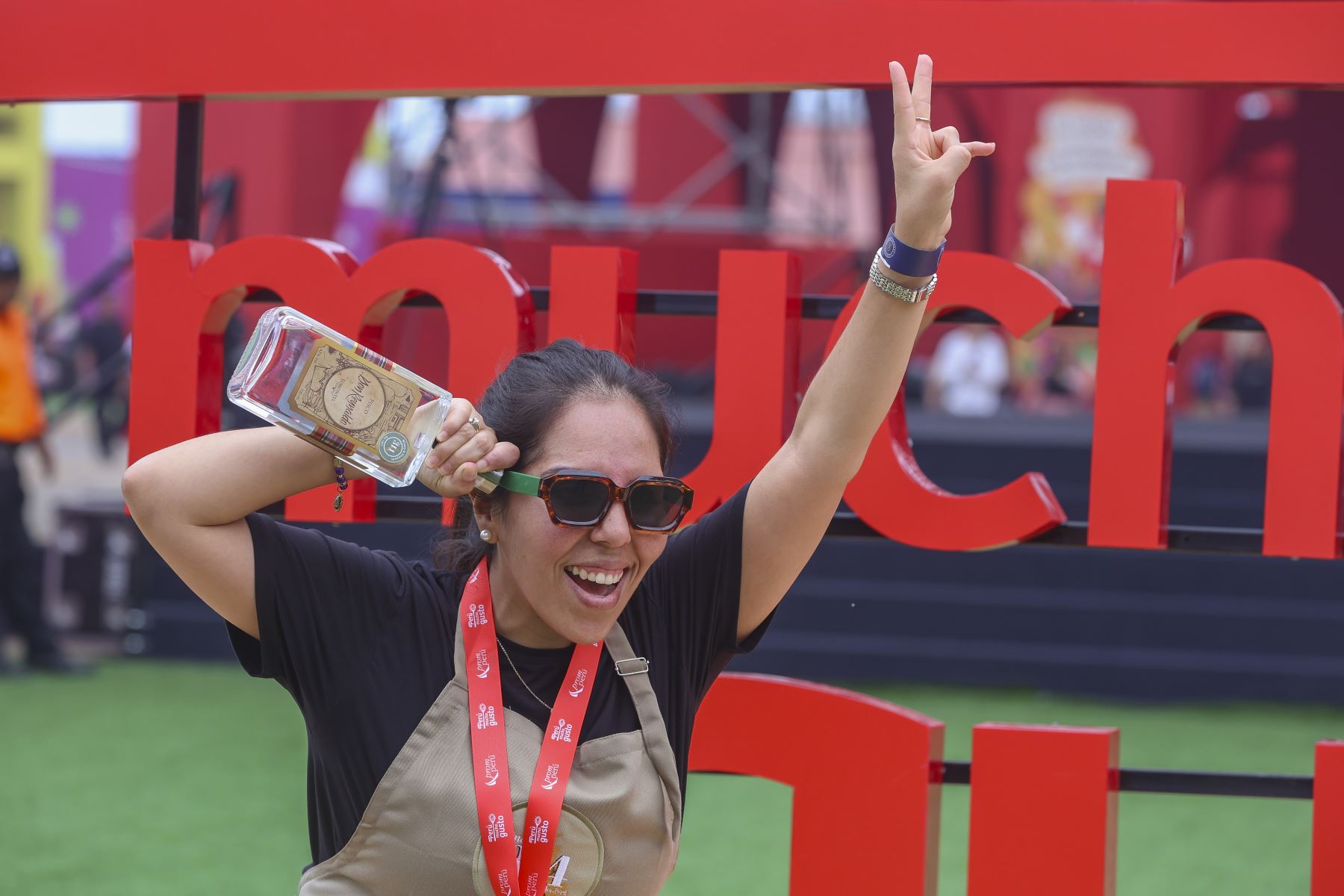 Lima - 30 octubre 2026. La feria gastronómica Perú, Mucho Gusto abre sus puertas desde hoy hasta el 1 de noviembre en la Costa Verde de Lima para recibir a miles de visitantes con una variada oferta de platos típicos, productos regionales y experiencias culinarias que destacan la riqueza y diversidad de la gastronomía peruana. Foto: ANDINA/Andrés Valle