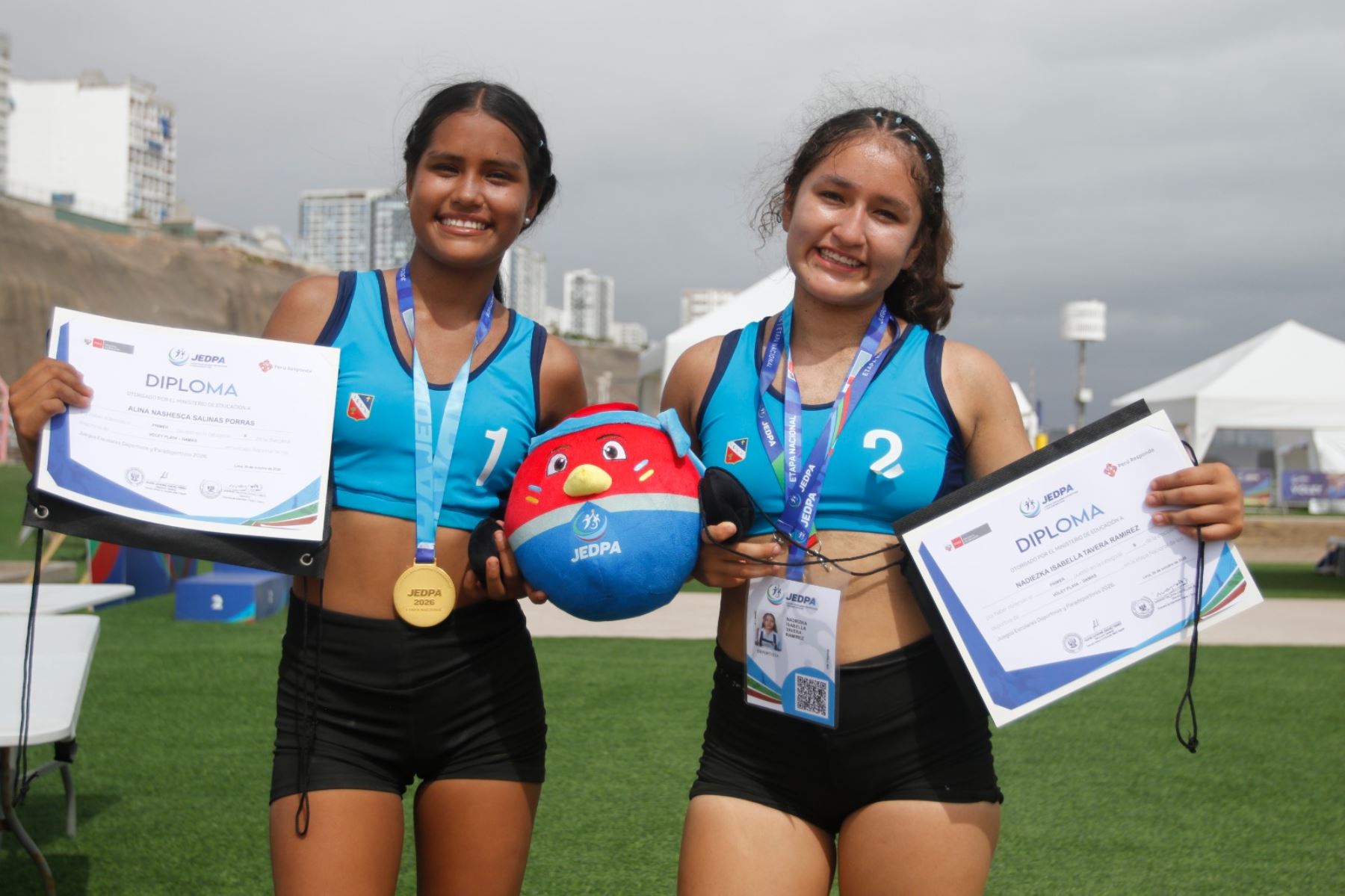 Juegos Escolares 2026: Loreto y Ucayali conquistan los títulos de vóley playa