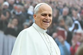 El papa León XIV ejerció su derecho al voto en EE. UU. Foto: AFP
