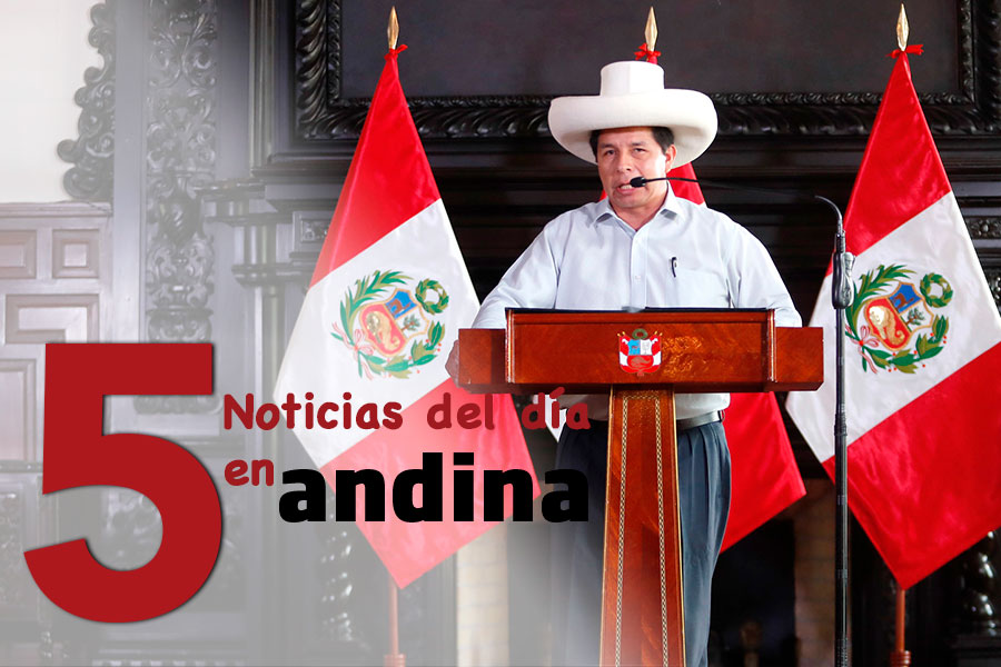 Las 5 del día: Presidente firmó carta de aceptación del Perú para iniciar adhesión a la OCDE