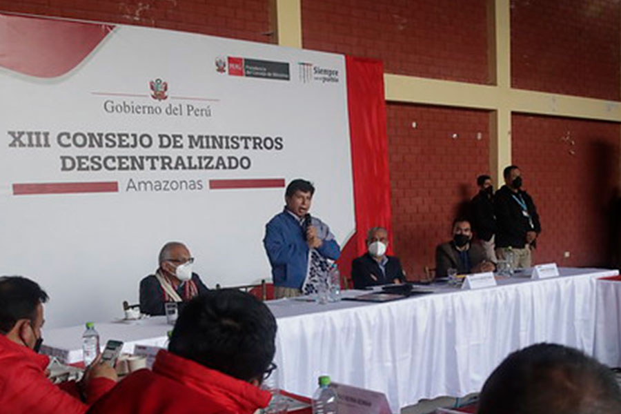 Presidente Castillo: hemos venido a reconstruir el país y fortalecer la democracia