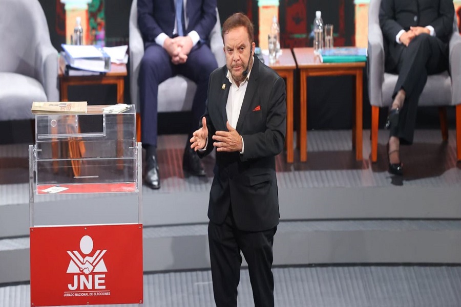 Debate Electoral 2022: Gonzalo Alegría candidato de Juntos por el Perú