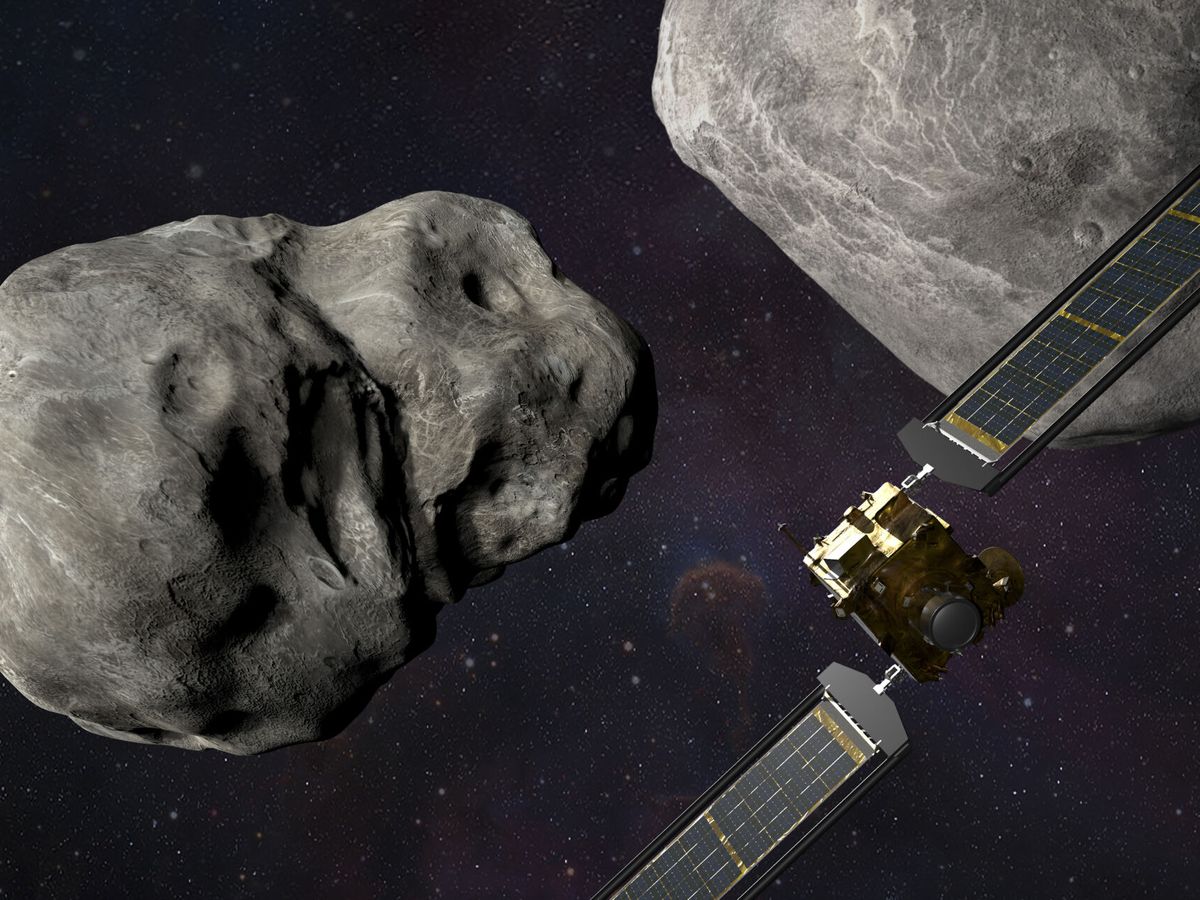 Misión cumplida: una nave de la NASA choca contra un asteroide para desviarlo