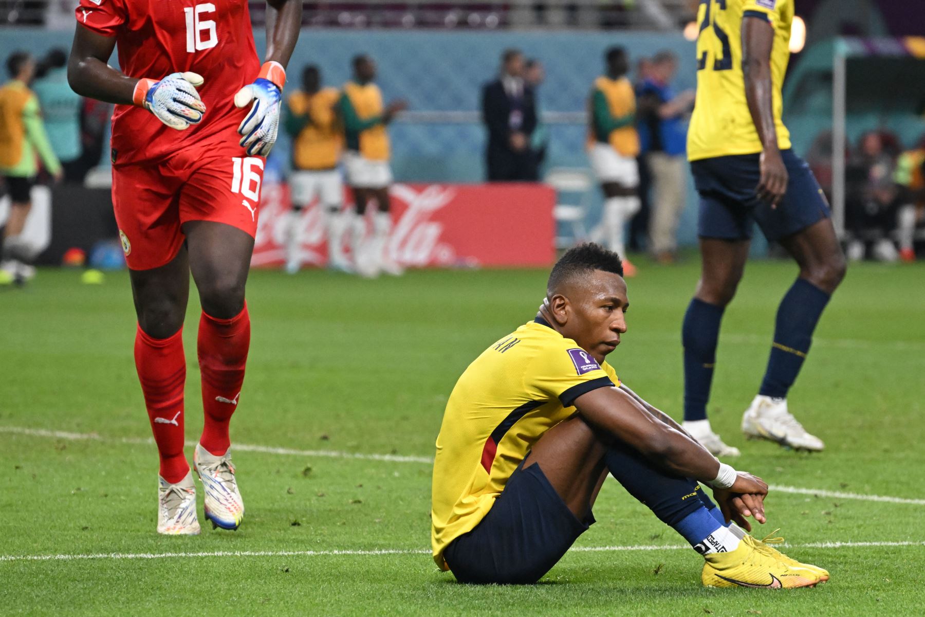 Ecuador eliminado del Mundial al caer con Senegal, que pasa a octavos junto a Países Bajos