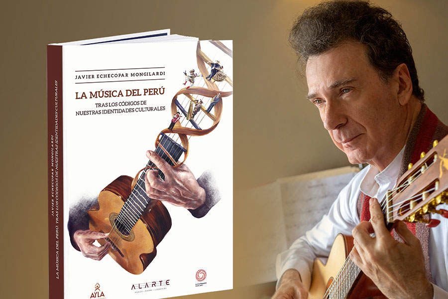 Javier Echecopar presenta "La música del Perú" en libro de gran valor histórico cultural