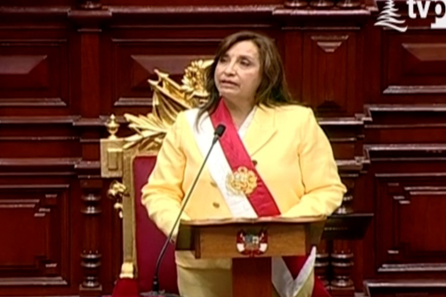 Presidenta Dina Boluarte convoca a la más amplia unidad y pide tregua para dialogar