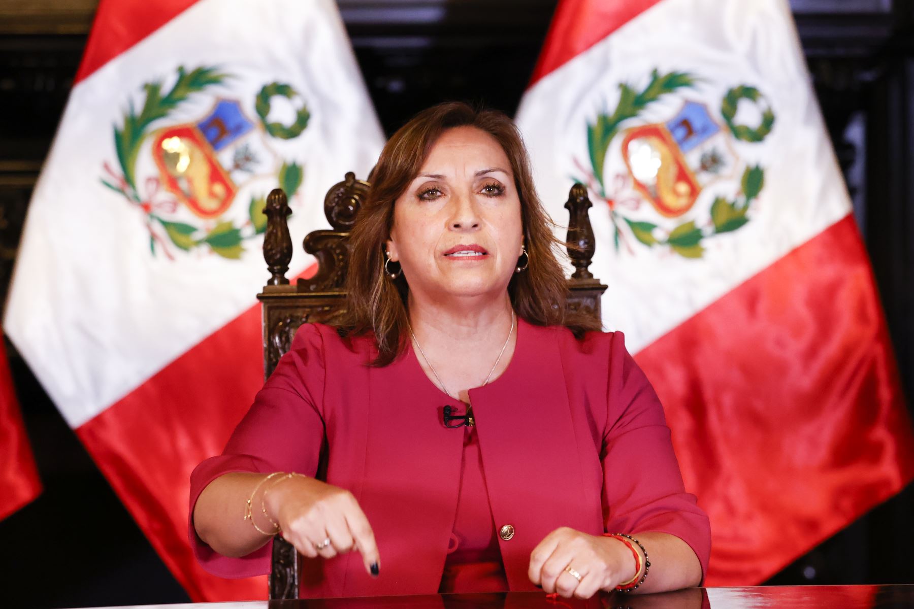 Presidenta Boluarte llama a la reflexión al Congreso para aprobar adelanto de elecciones