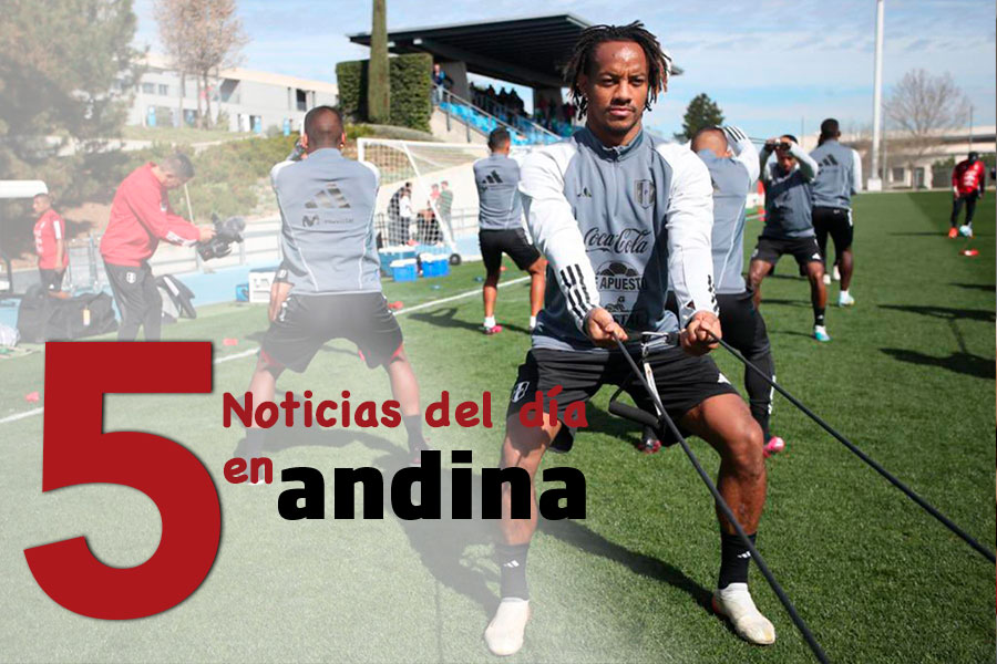 Las 5 del día: optimismo y buen ánimo en el segundo entrenamiento de la Selección Peruana