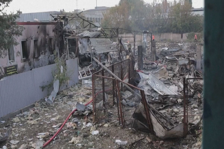 Ucrania: ataque con misiles deja 2 fallecidos y siete heridos