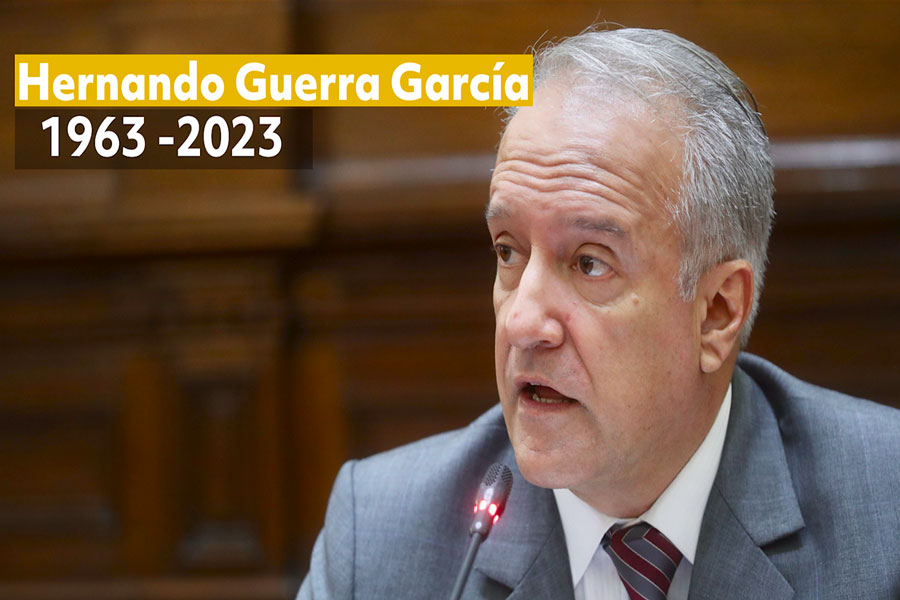 Hernando Guerra García recibirá homenaje en el Congreso de la República