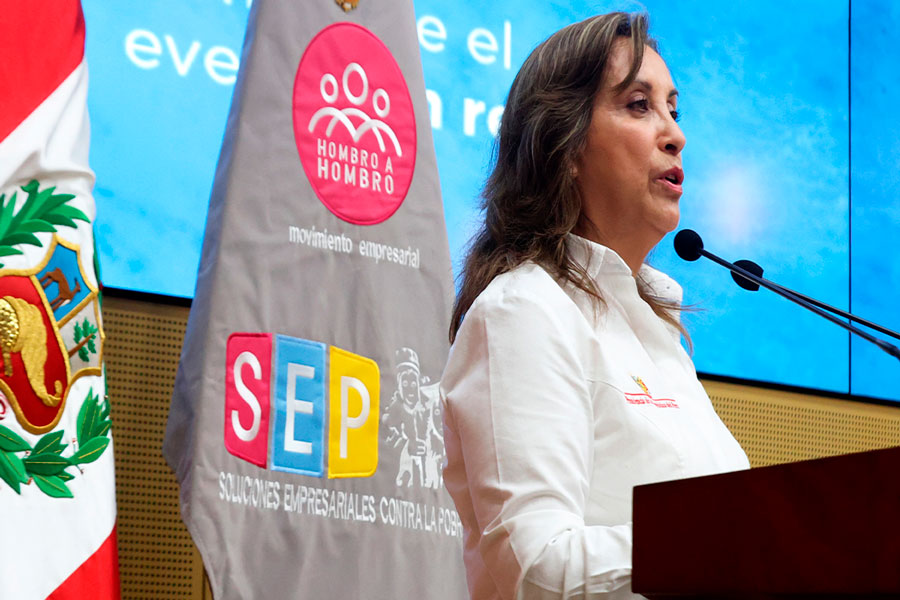 Presidenta Boluarte hace llamado a la unidad para enfrentar juntos el fenómeno El Niño