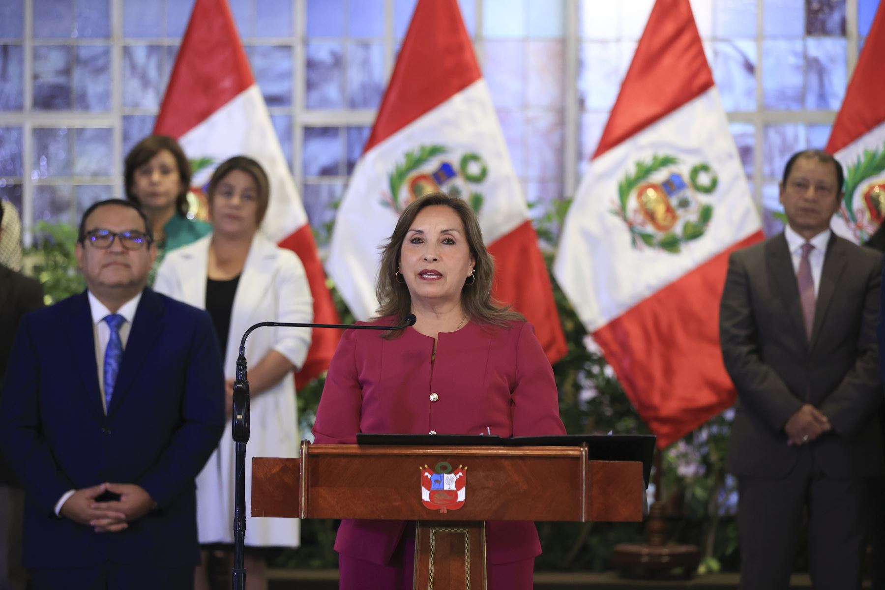 Presidenta Boluarte califica de maniobra política presentación de denuncia en su contra