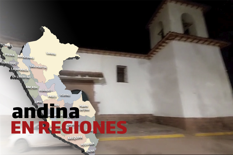 Andina en Regiones: daños en templo colonial y comisaría tras sismo 4 grados