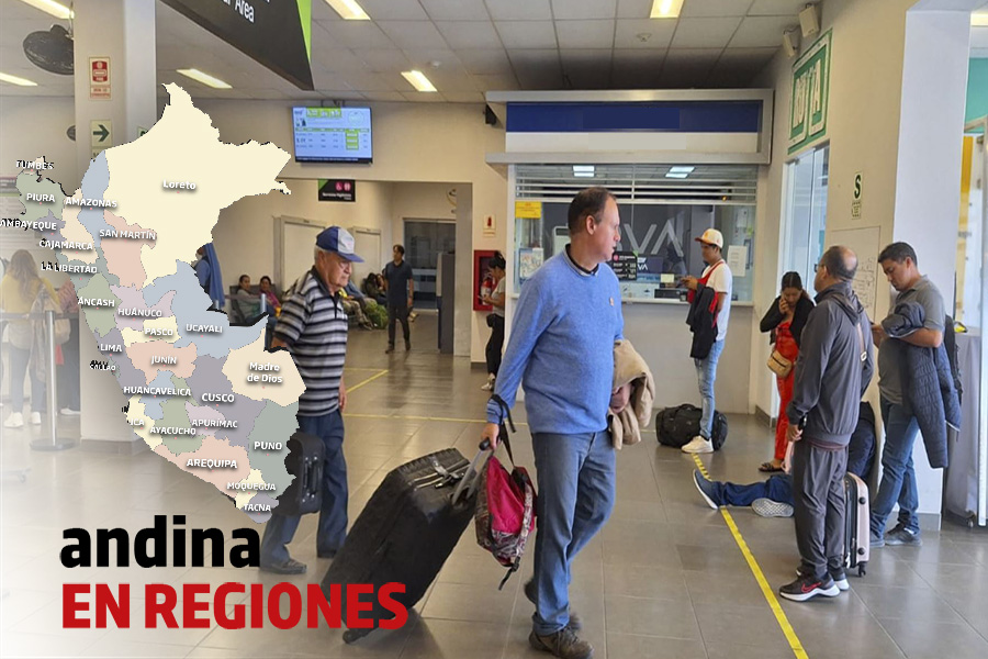 Andina en Regiones: 35 vuelos cancelados durante diez días por mal tiempo en Trujillo