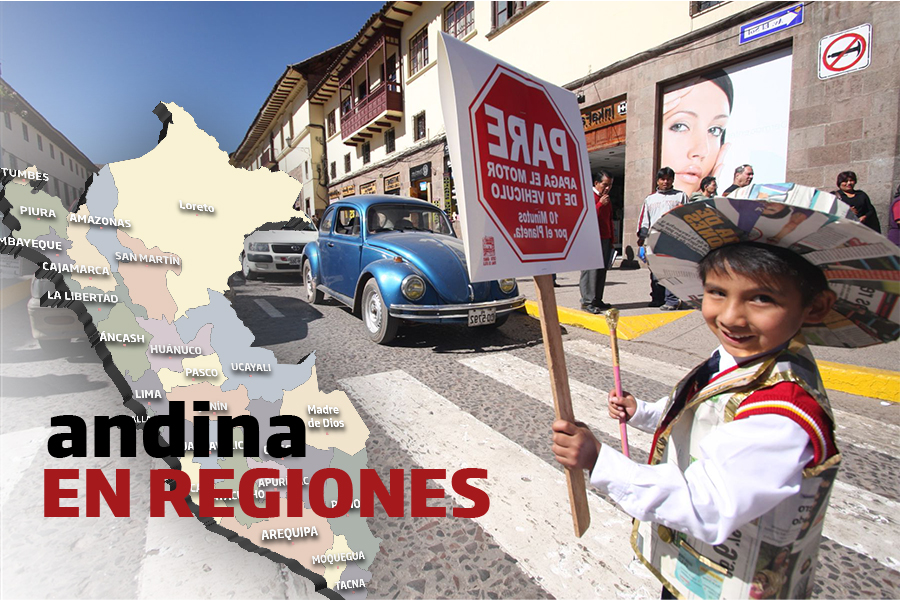 Andina en Regiones: 150 mil conductores apagaron sus motores por Día Mundial del Medio Ambiente