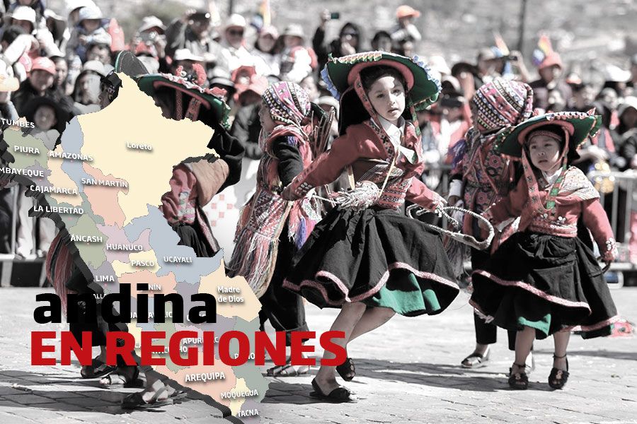 Andina en regiones: niños de educación inicial homenajean a la ciudad de Cusco con danzas típicas