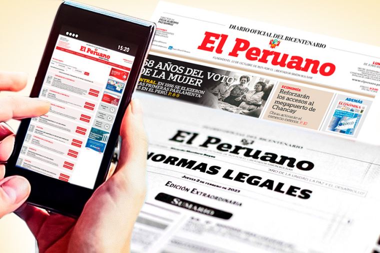 Diario Oficial El Peruano ocupa segundo lugar como medio más confiable en el país