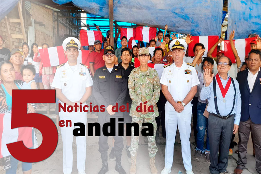 Las 5 del día: Cancillería saluda acción cívica de la Marina en isla Santa Rosa