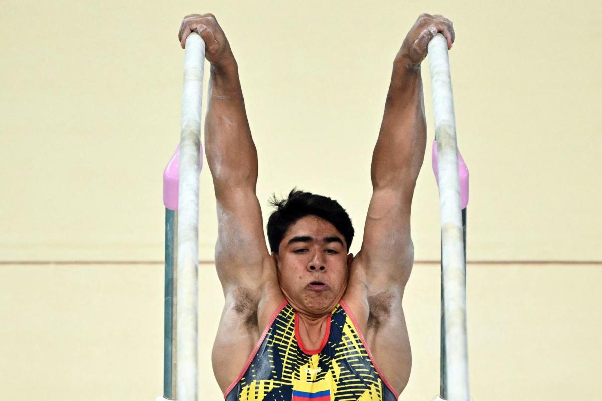 París 2024: gimnasta Ángel Barajas logra la primera medalla para Colombia