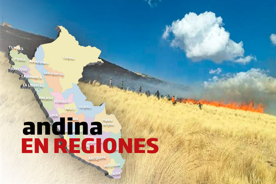 Andina en Regiones: dos incendios forestales fueron controlados en Cusco