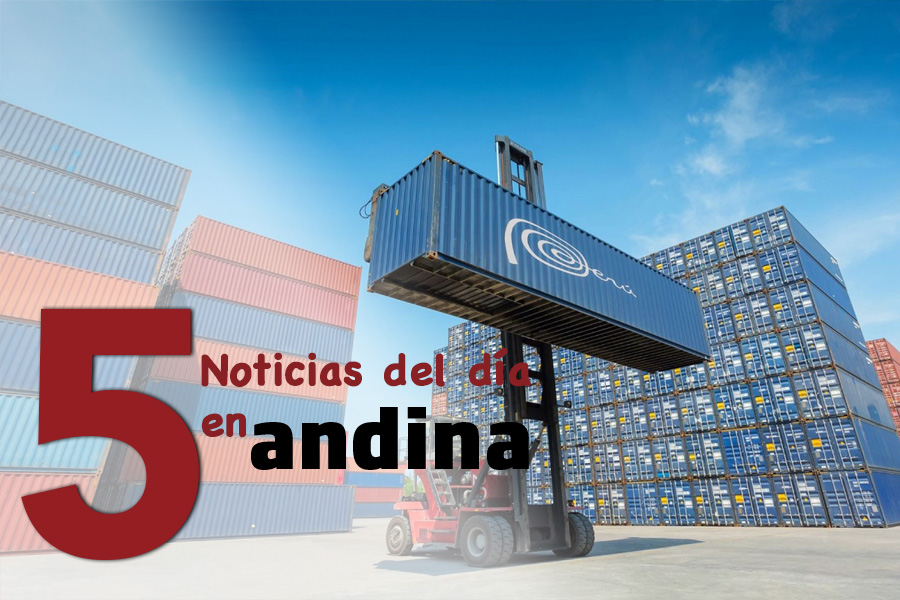 Las 5 del día: Perú alcanzará otro récord exportador al cierre del presente año